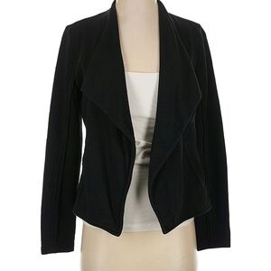 Caslon Black Women's Cotton Open Blazer